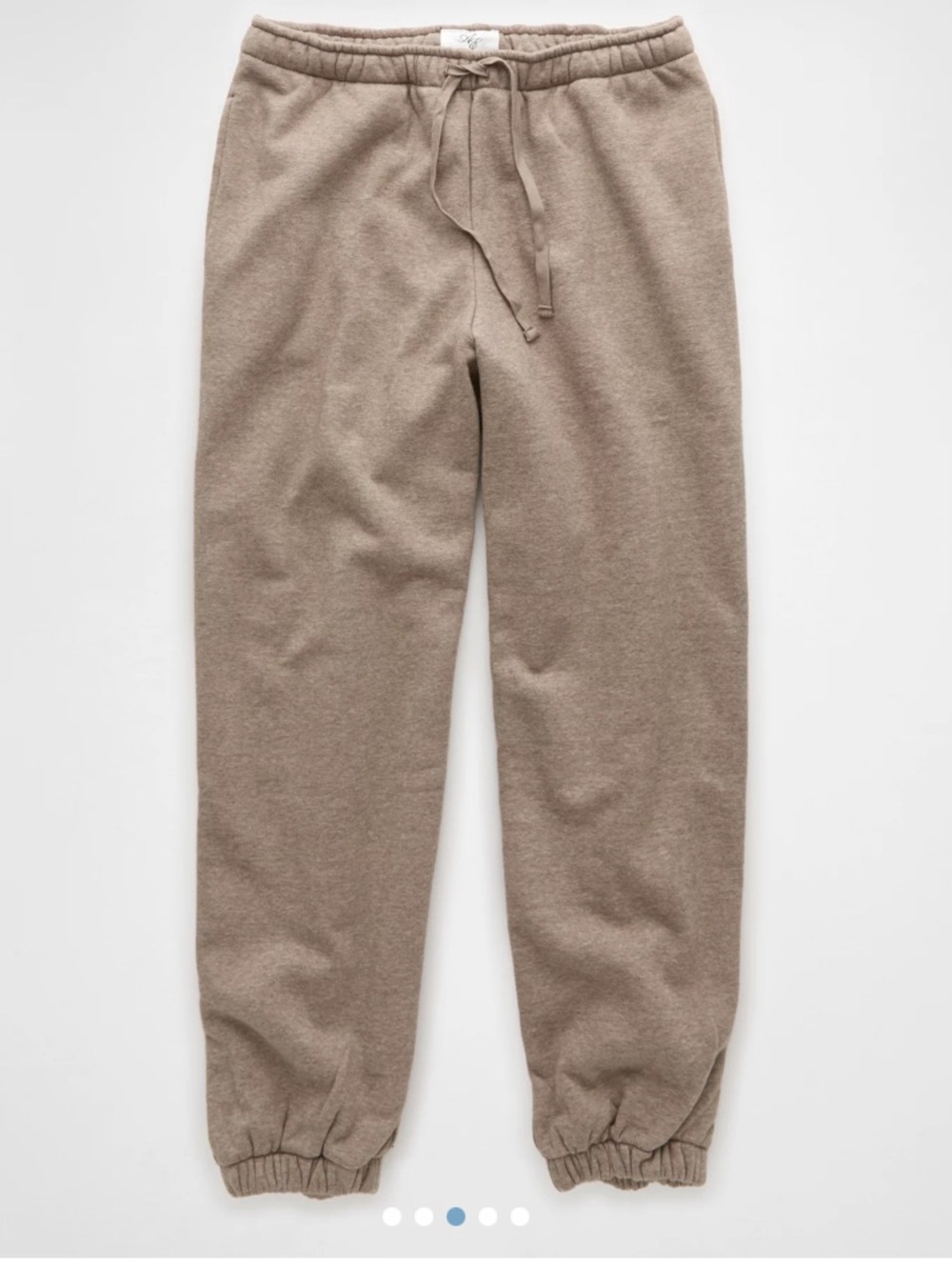 American Eagle L Everyday Luxe Sweatpants Coffee Brown Lounge Comfort Campus